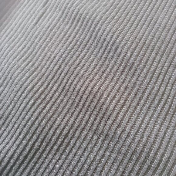 Full Circle Trends Plus Size Solid Black Ribbed Ruffle Strap Bodysuit Women's 2X - Picture 7 of 12